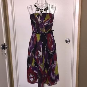 Beautiful Strapless Casual Dress